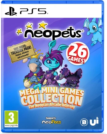Neopets Mega Mini Games Collection Playstation 5