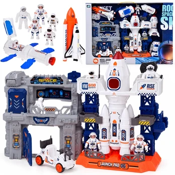 Jokomisiada SPACE Huge Space Set Center, Rocket, Astronaut, Rover ZA6302