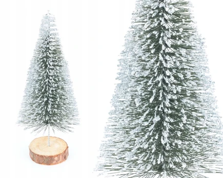 Dirbtinė sidabrinė eglutė Erbis Deco Diamentowa, 30 cm