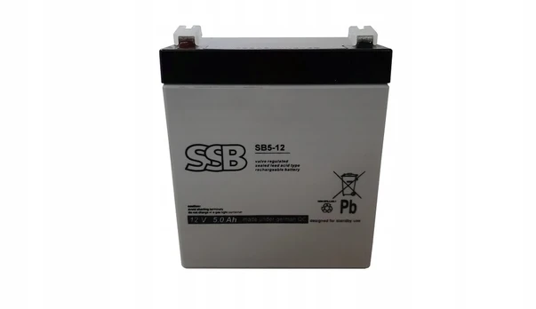 Gelinis akumuliatorius Ssb 12v 5ah