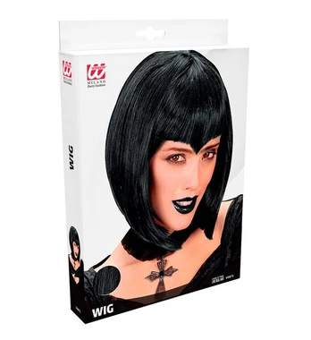 Perukas, Gotikos vampyrė, Widmann, juodas, dėžutėje