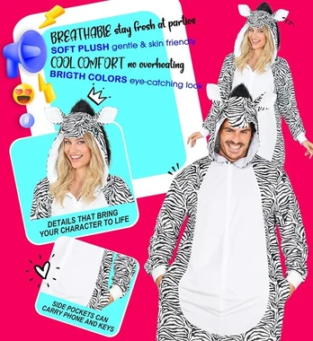 Widmann Zebra kostume
