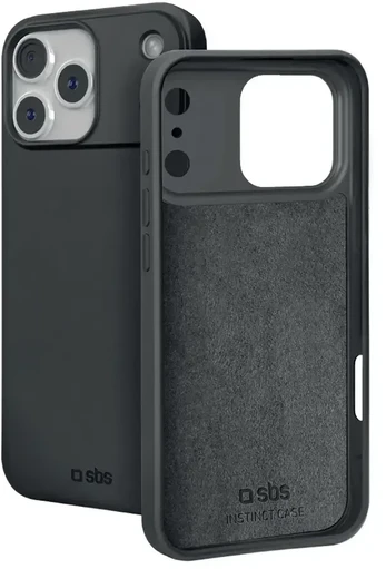 Dėklas SBS Instinct Case for iPhone 18 Pro / 17 Pro - Juodas