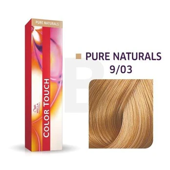 Wella Professionals Color Touch Pure Naturals 9/03 60 ml