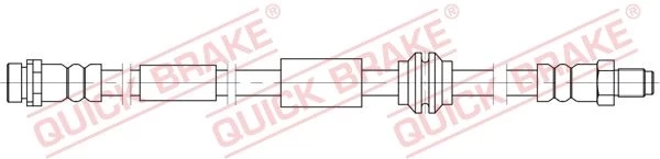 Stabdžių žarnelė QUICK BRAKE 32.837
