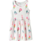 NAME IT Kasdieninė suknelė Vineo 13230153 Balta Regular Fit