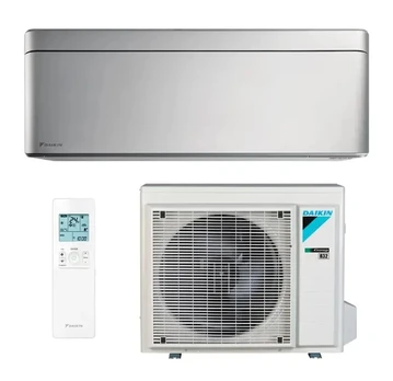 Daikin Stylish serijos oro kondicionieriaus komplektas FTXA35CS+RXA35A8, sidabrinis
