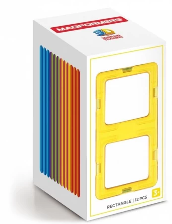 Magnetinis konstruktorius Magformers "Stačiakampiai", 12 d.
