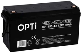AGM OPTI 12V 150 AH VRLA BATTERY kaina