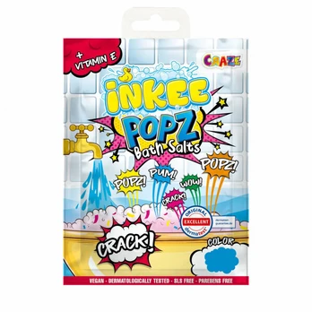 Traškančios vonios druskos Craze Popz Asorti , 10 g