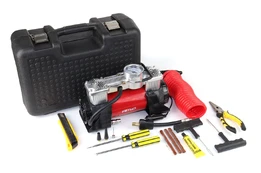 kompresorius automobilinis acomp-18 metalowy 2 cylindry 12v amio-02640 kaina