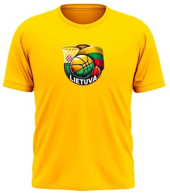 KS Marškinėliai Krepšinis Lietuva, Dydis: M