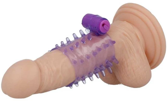 CASUAL LOVE - RING VIBRATING SLEEVE PURPLE