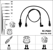 Uždegimo laido komplektas NGK 8182 kaina