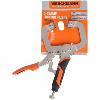 WERCKMANN fiksuojamas C formos spaustuvas
