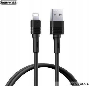 Kabelis USB Remax Lightning - 1 m Rožinė