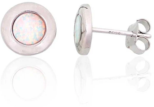 Sidabriniai auskarai moterims DiamondSky „Moon Charm XV“