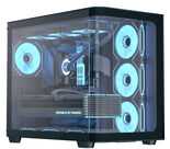 AeroCool Geh Midi P500C-G-BK-V1 o.N. Full Tempered Glas (B)