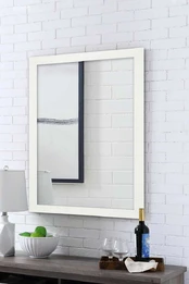 Dekoratyvinis veidrodis Framed - Baltas kaina