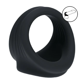 LEVELZ Silicone Dual Support Harness Black - Enhanced Stability System