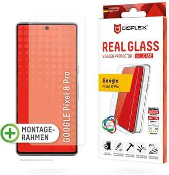 DISPLEX Real Glass + Case Google Pixel 8 Pro