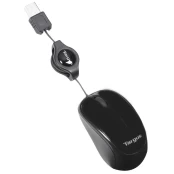Targus AMU75EU, Ambidextrous, Blue Trace, USB Type-A, 1000 DPI, Black kaina