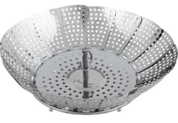 Garintuvas Lamart Foldable Steamer LT7049, 23 cm, sidabro kaina