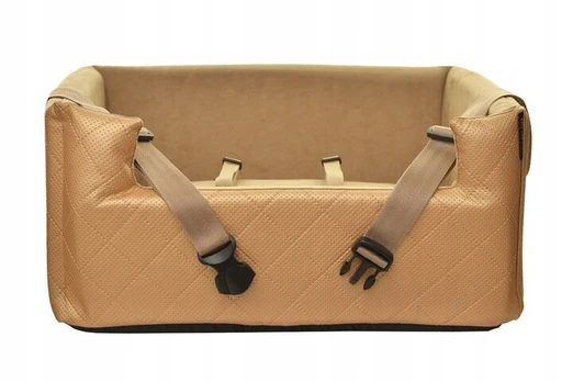 Automobilio gultas šunims, rudas, 25 cm x 50 cm