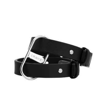 Crave - ICON Cuffs Juodas/Sidabrinis