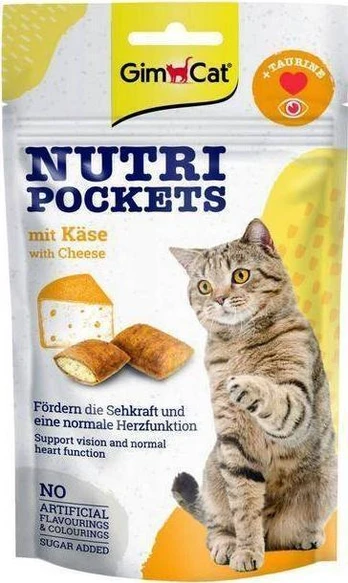 GimCat Nutri Pockets with Cheese 60g