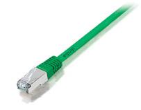 Equip Patchkabel Cat6A S/FTP 2xRJ45 0.50m grün Plat.LSZH Polybeutel