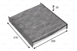 Filtras, salono oras VALEO 715725