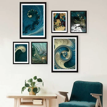 Foto paveikslas Wallity, 24 cm x 44 cm, 6 vnt.