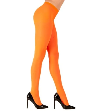NEON ORANGE PANTYHOSE 40 DEN