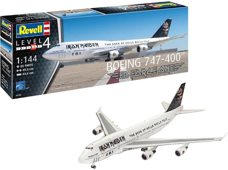 Model plastikowy Boeing 747-400 ED FORCEONE 1/144