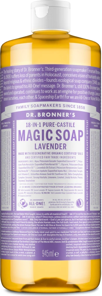 Dr. Bronner’s Dr. Bronner's - Magic Soap Lavender 945 ml