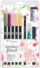 Tombow Floral Watercolor Set