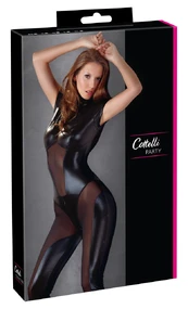 Cottelli party Jumpsuit black M seksualus kombinezonas kaina