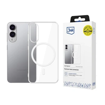 Dėklas 3MK Clear MagCase do Samsung Galaxy S25 Edge