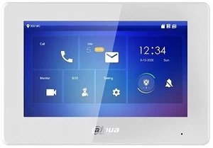 Telefonspynė Dahua VTH5422HW VTH5422HW, balta