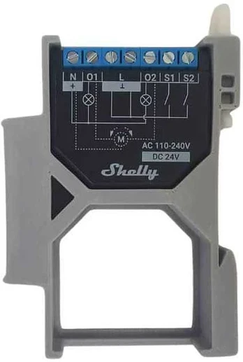 Kita Dvigubas DIN adapteris Shelly PLUS ir Gen3 relėms