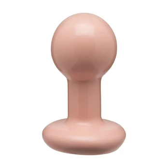 The Classic Round Plug Small Cream - Compact Anatomical Design