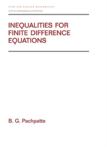 Inequalities for Finite Difference Equations