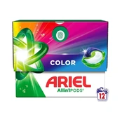 Skalbimo kapsulės ARIEL Color, 12 vnt. kaina