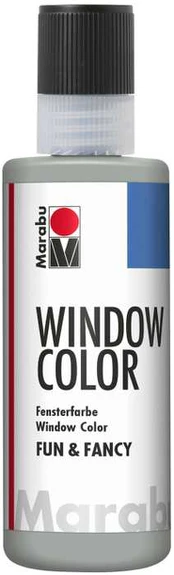 Marabu Marabu Window Color, Sidabrinis, Glass paint, liquid, 80 ml, 1 pc(s)