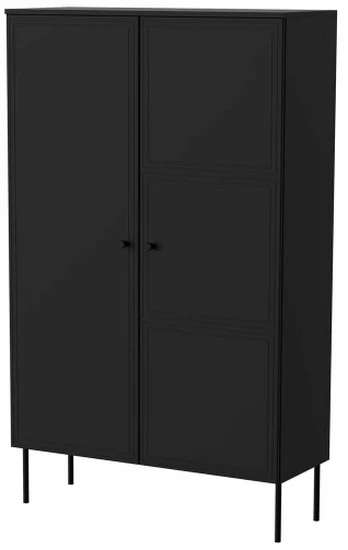 Cama Ekranas case PALAZZO BIS 100x39x166 matte juodas