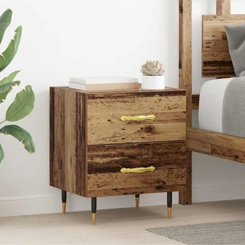 Šalia lovos spintelė 2 pcs Sena mediena 40 x 35 x 47.5 cm