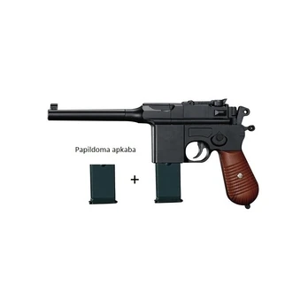 Mauser metalinis airsoft pistoletas su papildoma apkaba