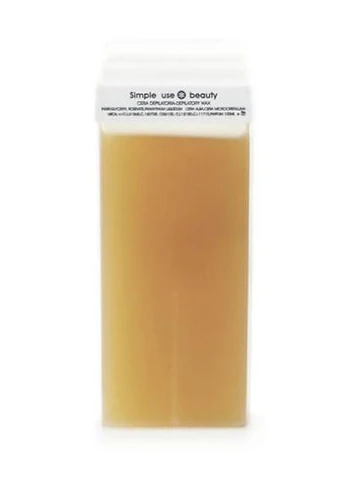 Natūralus geltonas vaškas kasetėje Simple Use 100 ml