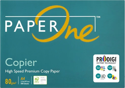 Biuro popierius PaperOne Copier A4 80g 500lapų (C klasė)